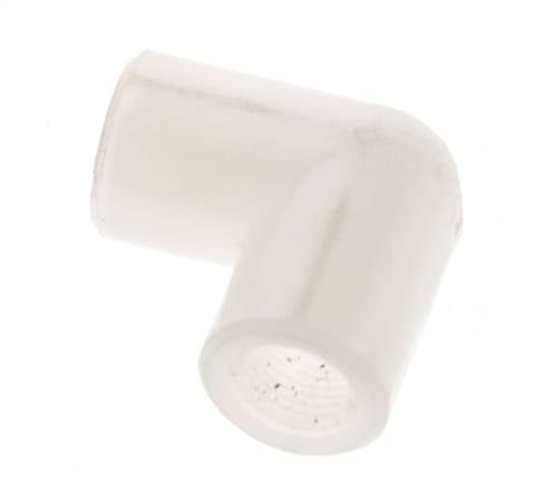 90deg Angled Fitting G1/8'' Female PVDF 10bar (140.5psi) FDA
