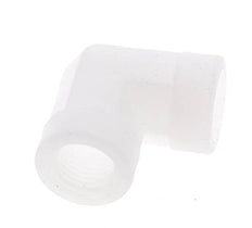 90deg Angled Fitting G1/4'' Female Polypropylene (pp) 10bar (140.5psi) FDA
