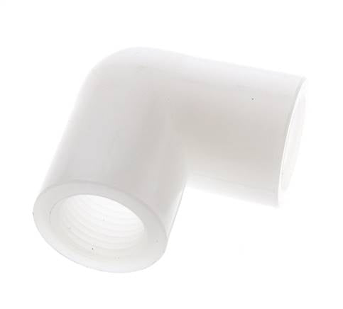 90deg Angled Fitting G1/2'' Female PVDF 10bar (140.5psi) FDA