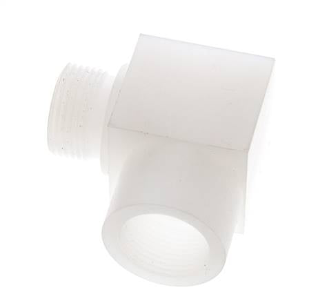 90deg Angled Fitting G3/4'' Male x Female PVDF 10bar (140.5psi) FDA