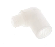 90deg Angled Fitting G1/8'' Male x Female PVDF 10bar (140.5psi) FDA