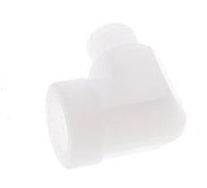 90deg Angled Fitting G1/8'' Male x Female Polypropylene (pp) 10bar (140.5psi) FDA