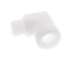 90deg Angled Fitting G3/8'' Male x Female Polypropylene (pp) 10bar (140.5psi) FDA