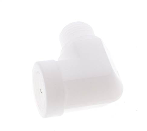 90deg Angled Fitting G3/8'' Male x Female Polypropylene (pp) 10bar (140.5psi) FDA