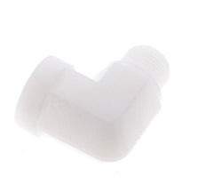 90deg Angled Fitting G3/8'' Male x Female Polypropylene (pp) 10bar (140.5psi) FDA