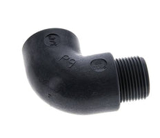 90deg Angled Fitting G3/4'' Male x Female Polypropylene (pp) 10bar (140.5psi) FDA