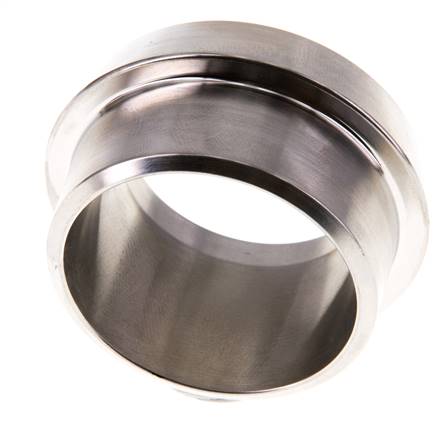 Sanitary (Dairy) Fitting 50mm Cone x 42.4mm Weld End Stainless Steel