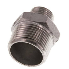 R 1'' x R 1/2'' Stainless steel Double Nipple 16 Bar