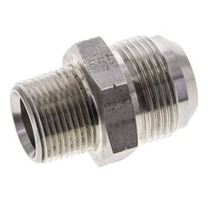 JIC Double Nipple UN 1-7/8''-12 (Dash Size 24) x 1 1/2'' NPT Stainless Steel 70bar (983.5psi)