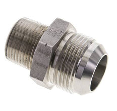 JIC Double Nipple UN 1-7/8''-12 (Dash Size 24) x 1 1/2'' NPT Stainless Steel 70bar (983.5psi)