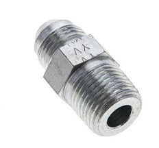 JIC Double Nipple UNF 3/4''-16 (Dash Size 8) x 1/2'' NPT Steel 210bar (2950.5psi) [2 Pieces]