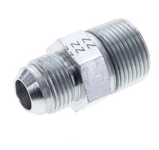 JIC Double Nipple UNF 7/8''-14 (Dash Size 10) x 3/4'' NPT Steel 170bar (2388.5psi)
