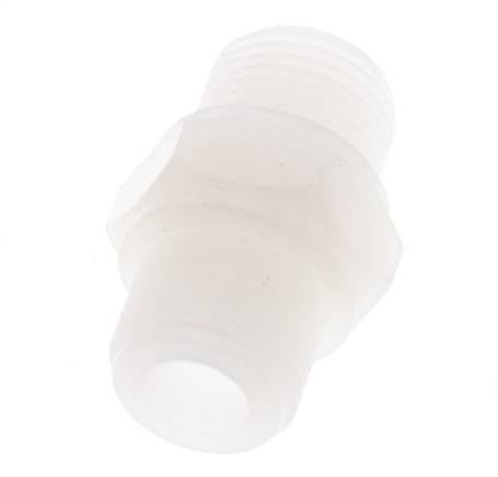 Double Nipple G3/8'' PVDF 10bar (140.5psi) FDA 22mm Hex