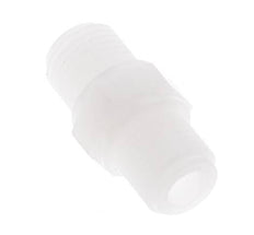 Double Nipple G1/4'' PVDF 10bar (140.5psi) FDA 17mm Hex