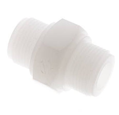 Double Nipple G3/4'' PVDF 10bar (140.5psi) FDA 36mm Hex