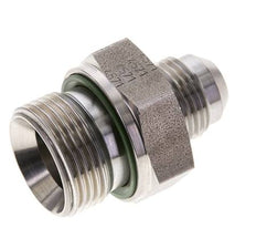 JIC Double Nipple G3/4'' x UNF 3/4''-16 (Dash Size 8) Stainless Steel FKM 275bar (3863.75psi)