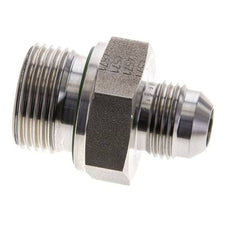JIC Double Nipple G3/4'' x UNF 3/4''-16 (Dash Size 8) Stainless Steel FKM 275bar (3863.75psi)