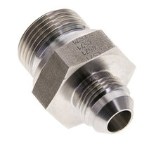 JIC Double Nipple G3/4'' x UNF 3/4''-16 (Dash Size 8) Stainless Steel FKM 275bar (3863.75psi)