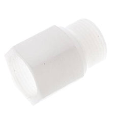 Threaded Extension G3/4'' Male x Female PVDF 10bar (140.5psi) FDA 32mm Hex