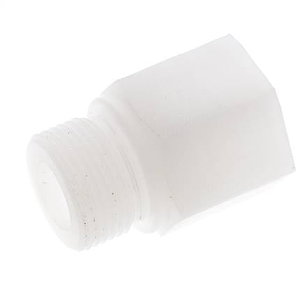 Threaded Extension G3/4'' Male x Female PVDF 10bar (140.5psi) FDA 32mm Hex