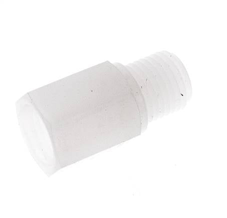 Threaded Extension G1/4'' Male x Female PVDF 10bar (140.5psi) FDA 17mm Hex