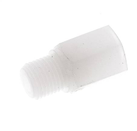 Threaded Extension G1/4'' Male x Female PVDF 10bar (140.5psi) FDA 17mm Hex