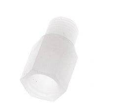 Threaded Extension G1/4'' Male x Female PVDF 10bar (140.5psi) FDA 17mm Hex