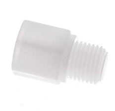 Threaded Extension G1/4'' Male x Female Polypropylene (pp) 10bar (140.5psi) FDA 17mm Hex