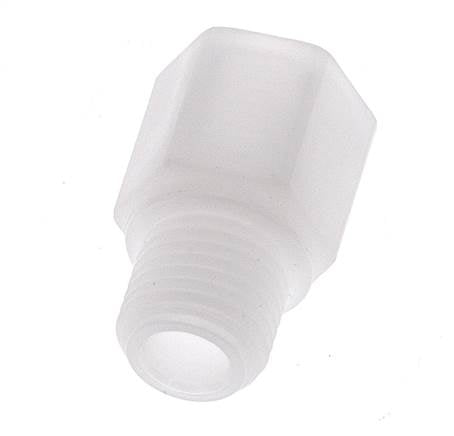 Threaded Extension G1/4'' Male x Female Polypropylene (pp) 10bar (140.5psi) FDA 17mm Hex