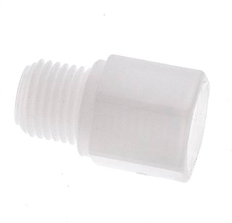 Threaded Extension G1/4'' Male x Female Polypropylene (pp) 10bar (140.5psi) FDA 17mm Hex