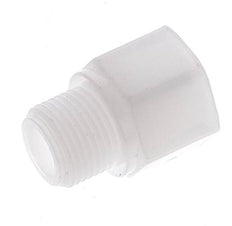 Threaded Extension G3/8'' Male x Female Polypropylene (pp) 10bar (140.5psi) FDA 22mm Hex