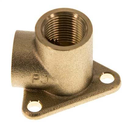 G 3/8'' Brass Wall mounted 2-way Air Junction 16 Bar [2 Pieces]