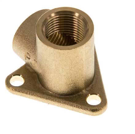 G 3/8'' Brass Wall mounted 2-way Air Junction 16 Bar [2 Pieces]