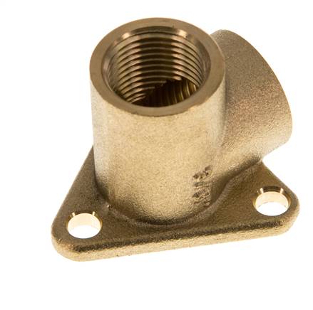 G 3/8'' Brass Wall mounted 2-way Air Junction 16 Bar [2 Pieces]
