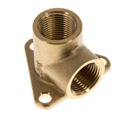G 3/8'' Brass Wall mounted 2-way Air Junction 16 Bar [2 Pieces]