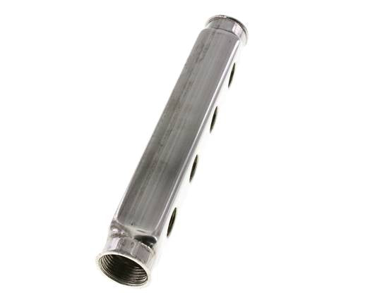 2xG 1'' x 8xG 1/2'' Stainless steel Distributor Block Double-sided 10 Bar