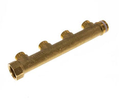 G 3/4'' x 4xG 1/2'' F/M/M Brass Distributor pipes 10 Bar