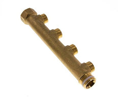G 3/4'' x 4xG 1/2'' F/M/M Brass Distributor pipes 10 Bar