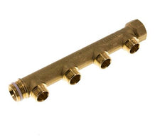 G 3/4'' x 4xG 1/2'' F/M/M Brass Distributor pipes 10 Bar