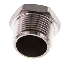 3/4'' NPT Male Stainless steel Closing plug with Outer Hex 16 Bar