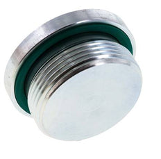 Plug M42 X 2 Steel FKM with Internal Hex 250bar (3512.5psi)