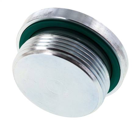 Plug M42 X 2 Steel FKM with Internal Hex 250bar (3512.5psi)