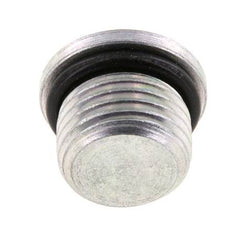 Plug UNF 9/16INCH-18 Steel NBR with Internal Hex 630bar (8851.5psi) [2 Pieces]