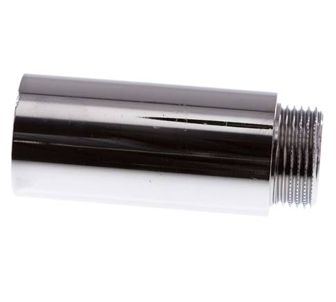 G 3/4'' F/M Chromium plated Brass Extension DIN 3523 - 65 mm