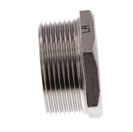 R 1 1/2'' x Rp 1/4'' M/F Stainless steel Reducing Ring 16 Bar