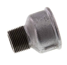 R 1'' x Rp 1 1/2'' M/F Zinc plated Cast iron Reducing Adapter 25 Bar