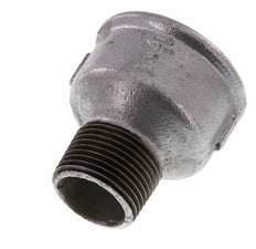 R 1'' x Rp 1 1/2'' M/F Zinc plated Cast iron Reducing Adapter 25 Bar