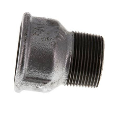 R 1 1/4'' x Rp 1 1/2'' M/F Zinc plated Cast iron Reducing Adapter 25 Bar