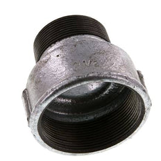 R 2'' x Rp 2 1/2'' M/F Zinc plated Cast iron Reducing Adapter 25 Bar