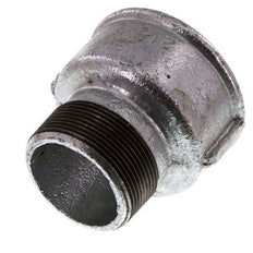 R 2'' x Rp 2 1/2'' M/F Zinc plated Cast iron Reducing Adapter 25 Bar